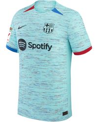 Nike - Gavi Barcelona 2023/24 Match Away Dri-fit Adv Soccer Jersey - Lyst