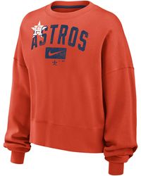 Nike - Houston Astros Team Mlb Pullover Sweatshirt - Lyst