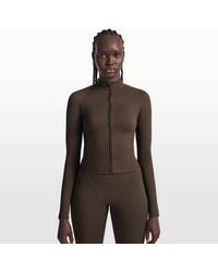 Nike - Skims Matte Mock-Neck Full-Zip Jacket - Lyst