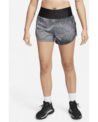 Nike - Shorts da running repel a vita media con slip foderati 8 cm trail - Lyst