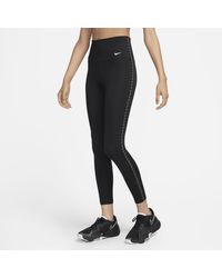 Nike - One Therma-fit High-waisted 7/8 leggings 50% Recycled Polyester - Lyst