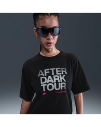 Nike - After Dark Tour Loose Short-Sleeve T-Shirt - Lyst