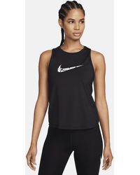 Nike - One Graphic Running Tank Top 50% Recycled Polyester - Lyst