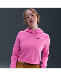 Nike - Sportswear Phoenix Fleece Shrunken Hoodie - Lyst