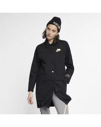 manteau long nike
