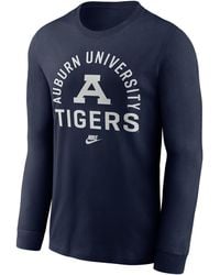 Nike - Auburn Legacy Arched Logo College Long-Sleeve T-Shirt - Lyst