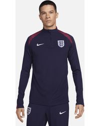 Nike - England Strike Elite Dri-fit Adv Football Knit Drill Top Polyester/elastane - Lyst