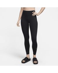 Nike - One High-waisted Full-length leggings Polyester/elastane - Lyst