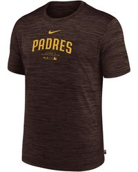 Nike - San Diego Padres Authentic Collection Practice Velocity Dri-fit Mlb T-shirt - Lyst