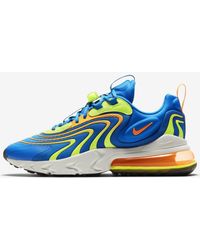 Nike Air Max 270 React Eng Black Sapphire Obsidian For Men Lyst Nike Air Max 270 React Eng Black Sapphire Obsidian For Men Lyst