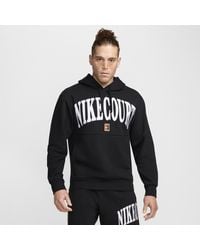 Nike - Court Heritage Dri-Fit Fleece Tennis Hoodie - Lyst