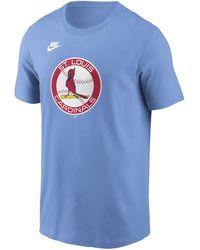 Nike - St. Louis Cardinals Cooperstown Logo Mlb T-shirt - Lyst