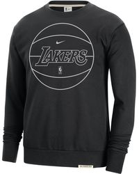 Nike - Los Angeles Lakers Standard Issue Dri-fit Nba Sweatshirt Polyester - Lyst