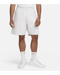 Nike - Shorts in fleece solo swoosh - Lyst
