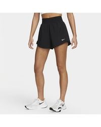 Nike - One Dri-fit High-waisted 3" 2-in-1 Shorts - Lyst