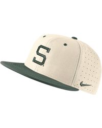 Nike - Michigan State College Fitted Baseball Hat - Lyst