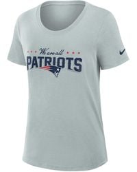 Nike - New England Patriots Rivalries Collection Slub Dri-Fit Nfl T-Shirt - Lyst