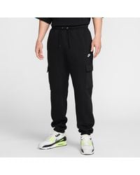 Nike - Club Fleece Cargo Trousers - Lyst