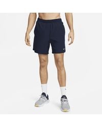 Nike - Shorts da running dri-fit 2 in 1 18 cm challenger - Lyst
