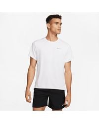 Nike - Maglia Da Running A Manica Corta Dri-Fit Uv Miler – Uomo - Lyst