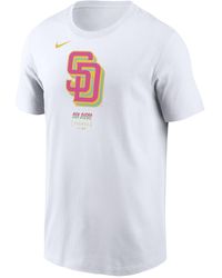 Nike - San Diego Padres City Connect Logo Mlb T-shirt - Lyst