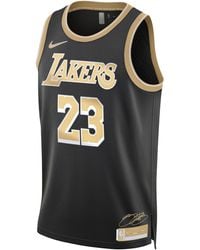 Nike - Lebron James Los Angeles Lakers 2024 Select Series Dri-fit Swingman Nba-jersey - Lyst