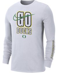 Nike - Unc Back 2 School College Crew-neck Long-sleeve T-shirt - Lyst