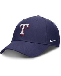 Nike - Texas Rangers Evergreen Club Dri-fit Mlb Adjustable Hat - Lyst