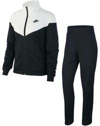 tuta nike nera strisce oro