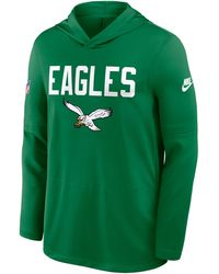 Nike - Philadelphia Eagles Pass Accuracy Dri-Fit Nfl Long-Sleeve Hooded Top - Lyst