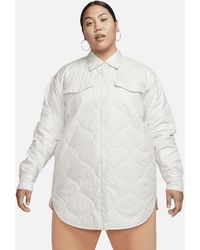 Nike - Sportswear Essential Quilted Trench 50% Recycled Polyester - Lyst
