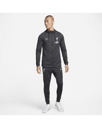Nike - Tuta da calcio in maglia con cappuccio dri-fit liverpool fc strike - Lyst