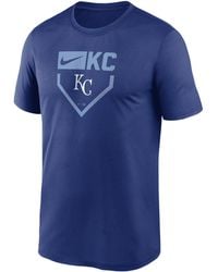 Nike - Kansas City Royals Home Plate Icon Legend Dri-fit Mlb T-shirt - Lyst