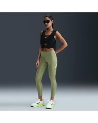 Nike - Fast Mid-Rise 7/8 Leggings - Lyst