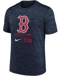 Nike - Boston Red Sox Large Logo Velocity Mlb T-shirt - Lyst