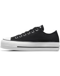 Converse - Nike Chuck Taylor All Star Lift Platform Canvas Shoes - Lyst
