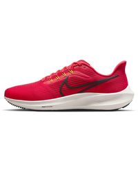 Nike - Air Zoom Pegasus 39 Road Running Shoes Red - Lyst
