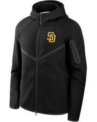 Nike - San Diego Padres Tech Fleece Windrunner Mlb Full-Zip Hooded Jacket - Lyst