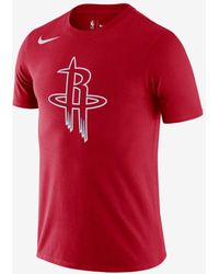 Nike Houston Rockets Dri-fit Nba T-shirt in White for Men ...