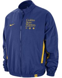 Nike - Golden State Warriors Dna Courtside Nba Woven Graphic Jacket - Lyst