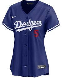 Nike - Freddie Freeman Los Angeles Dodgers Dri-fit Adv Mlb Limited Jersey - Lyst