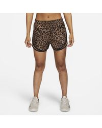 Leopard Print Running Shorts 