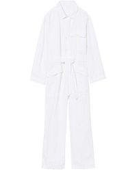 nili lotan denim jumpsuit