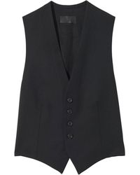 Nili Lotan Angelina Vest - Black