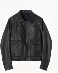 Nili Lotan - Max Leather Jacket - Lyst