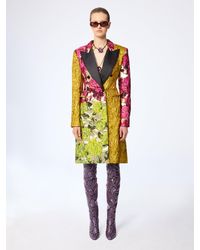 Nina Ricci - Patchwork Jacquard Frock Coat - Lyst