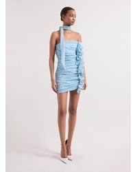 Nina Ricci - Ice Polka Dots Bustier Mini Dress - Lyst