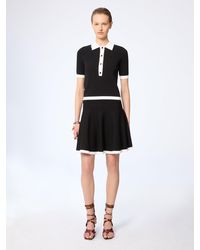 Nina Ricci - Bicolour Cropped Polo - Lyst