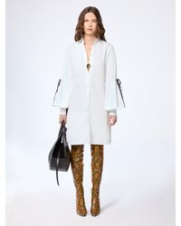 Nina Ricci - Shirt Dress With Bow Details - Lyst