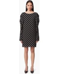 Nina Ricci - Mini Dress With Ruched Sleeves - Lyst